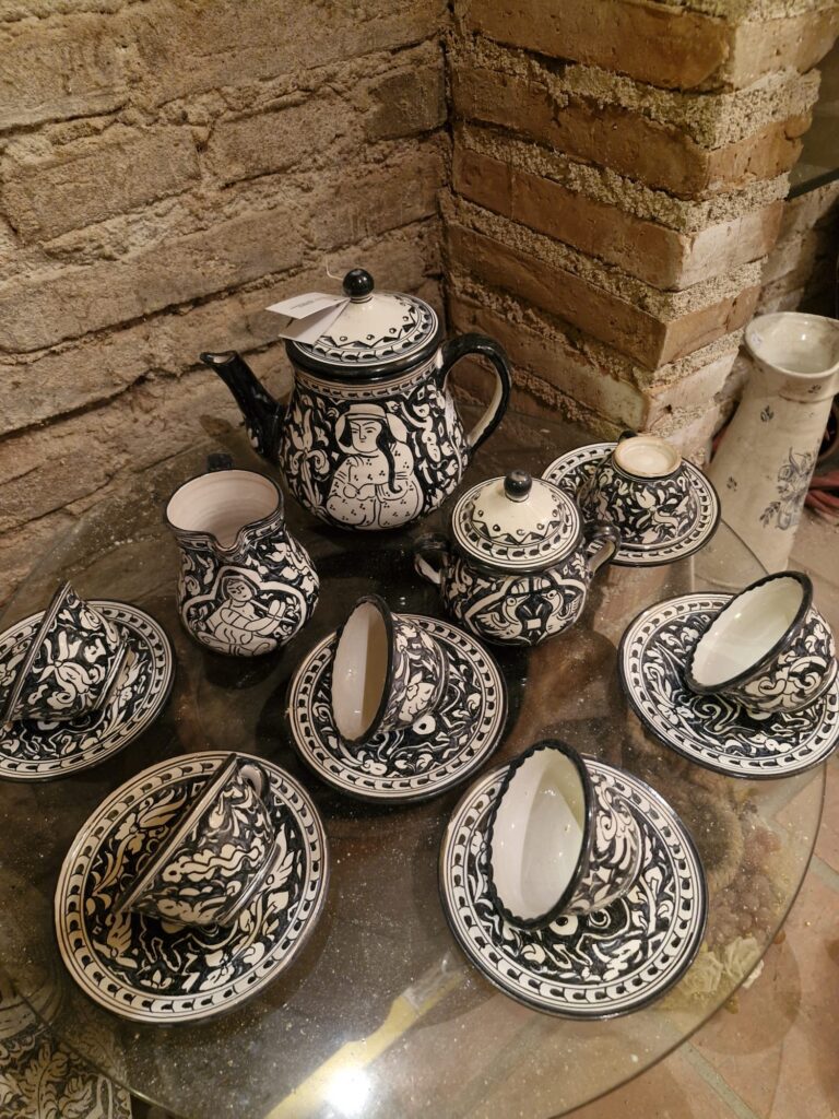 Juego de café Gloria Escobar Cerámica